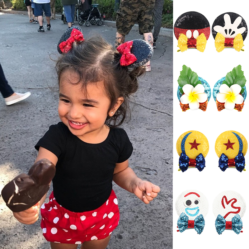 Diy Mouse Electronics - New Cartoon Mouse Ears Bow Clips