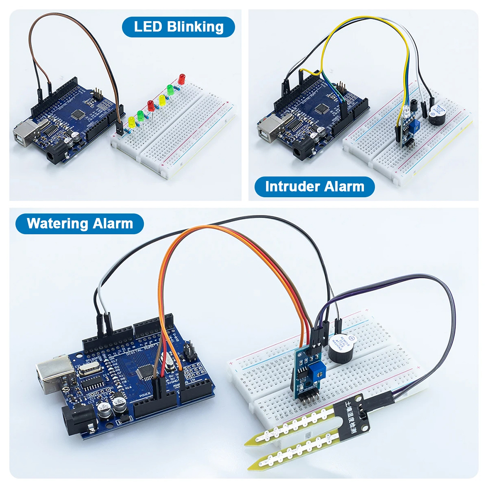 Diy Electronics Basics - Electronics Basic Starter Kit with Breadboard