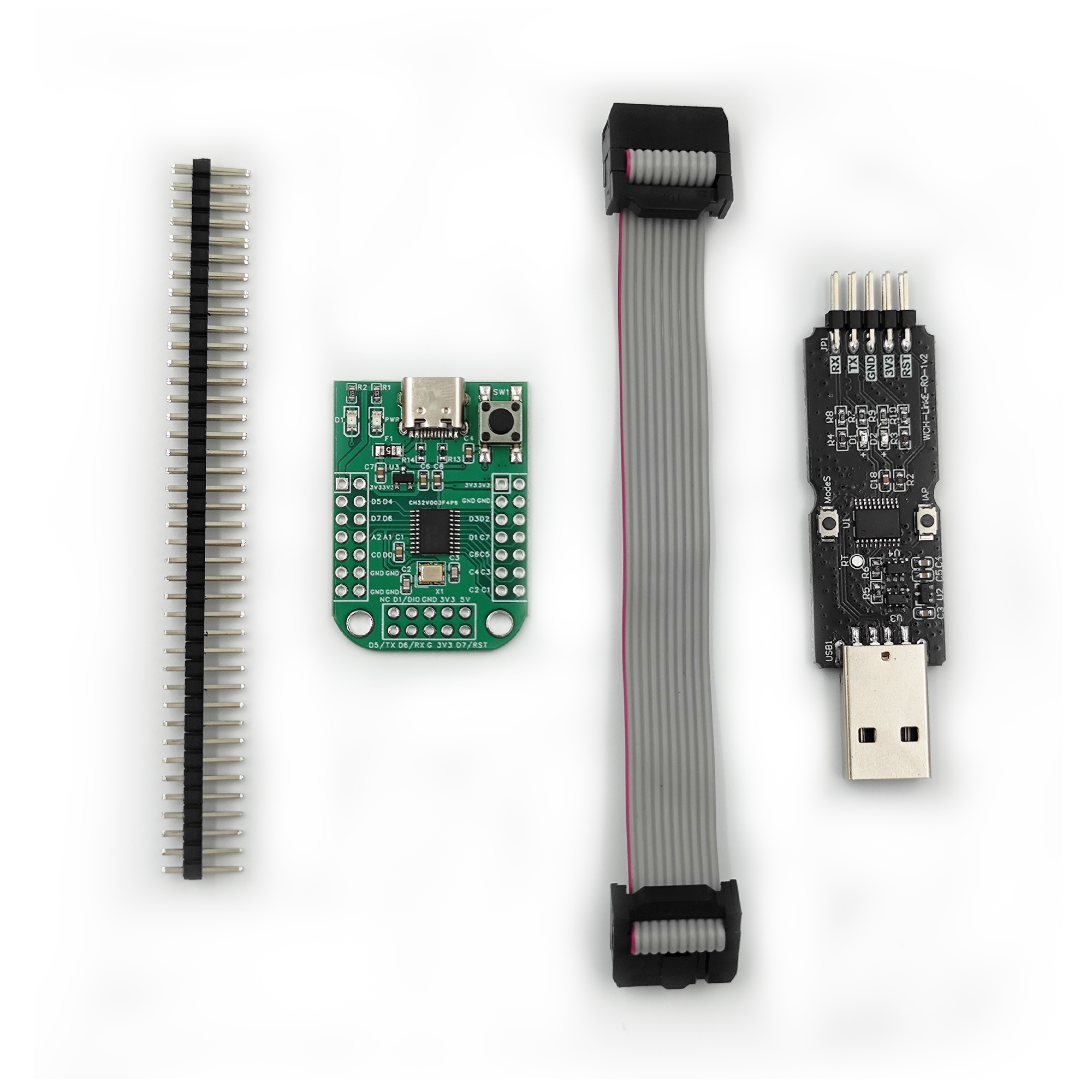 Diy Electronics Watch - CH32V003 Kit 5IC Development Board WCH