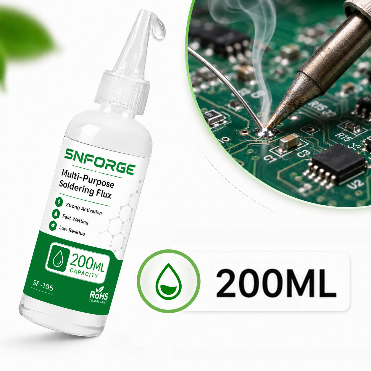 Diy Electronics Shop - Liquid flux Multi-Purpose Soldering Strong Activation