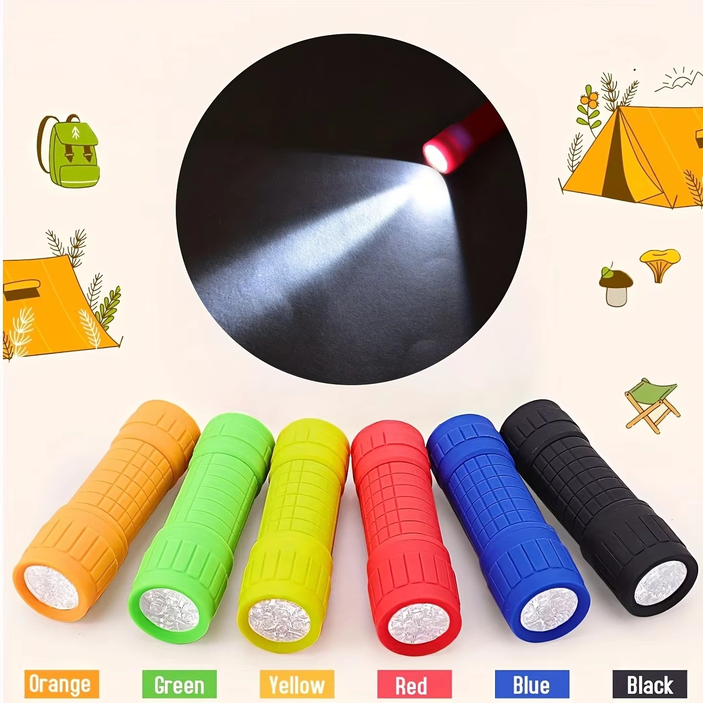 Diy Lamp Electronics - Mini Portable LED Flashlight Nine XPE