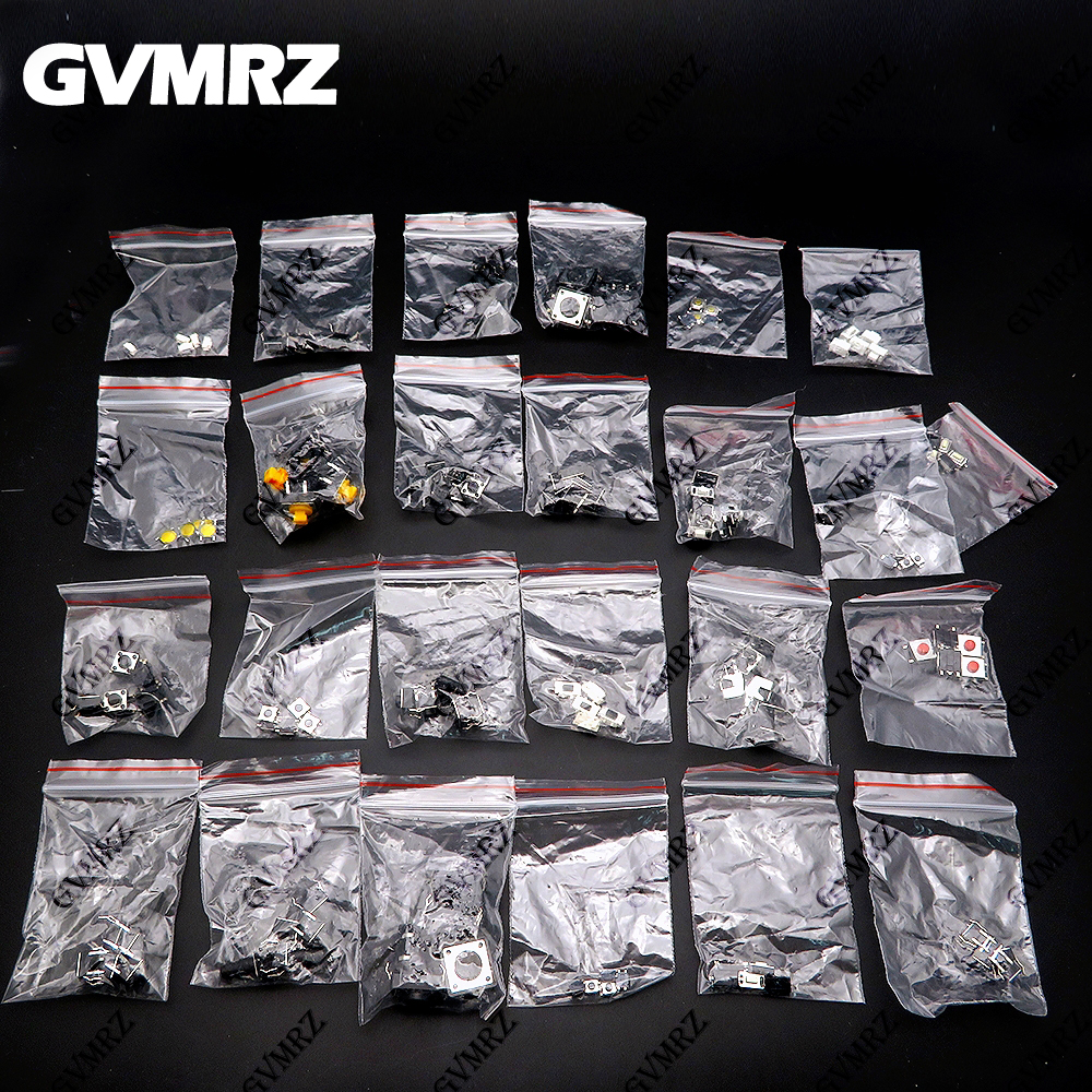 125PCS 25Values Assorted Push  - Diy Electronics Project Kit ulasan dan harga