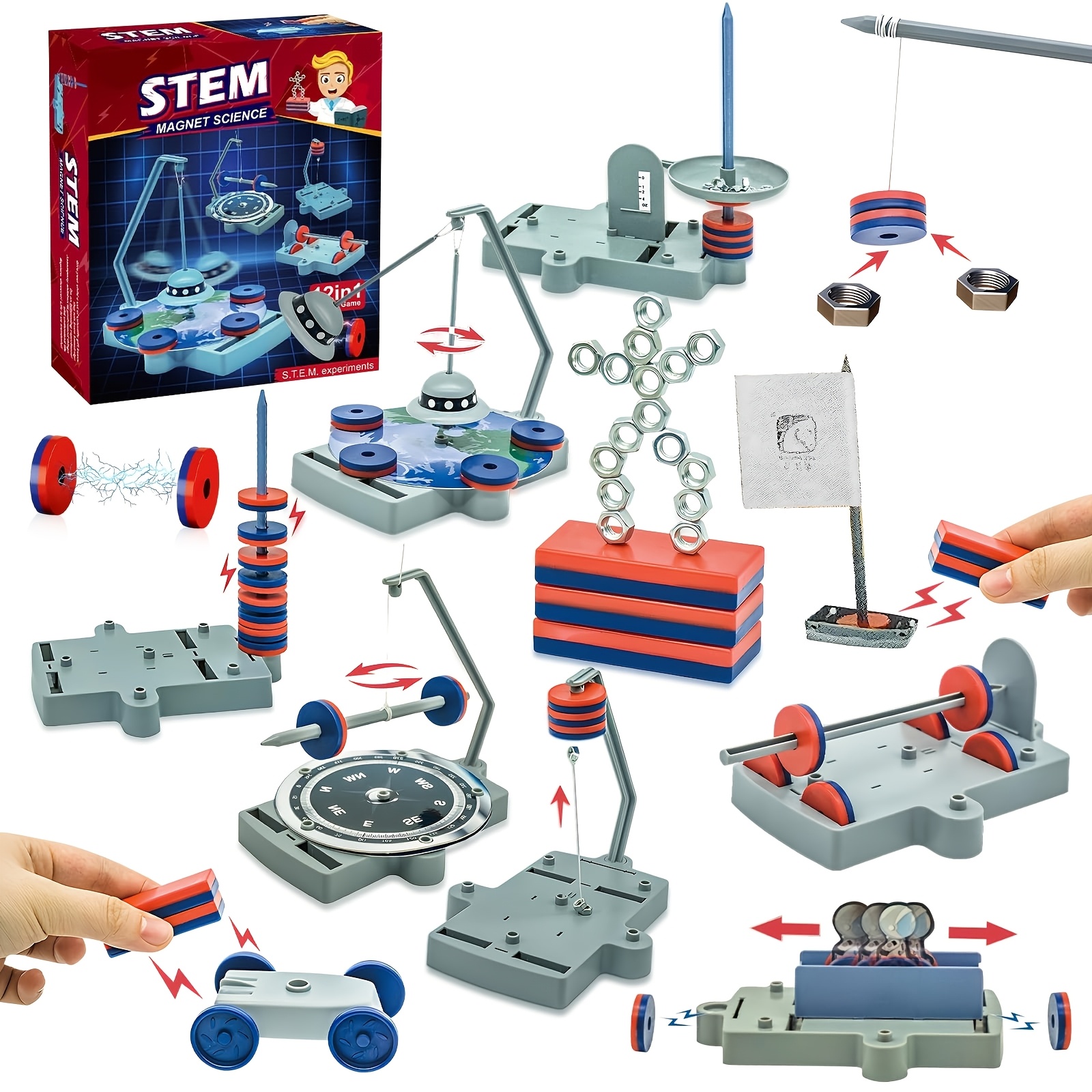 STEM Physics Kit – 12-in-1 Ant - Diy Electronics For Kids ulasan dan harga