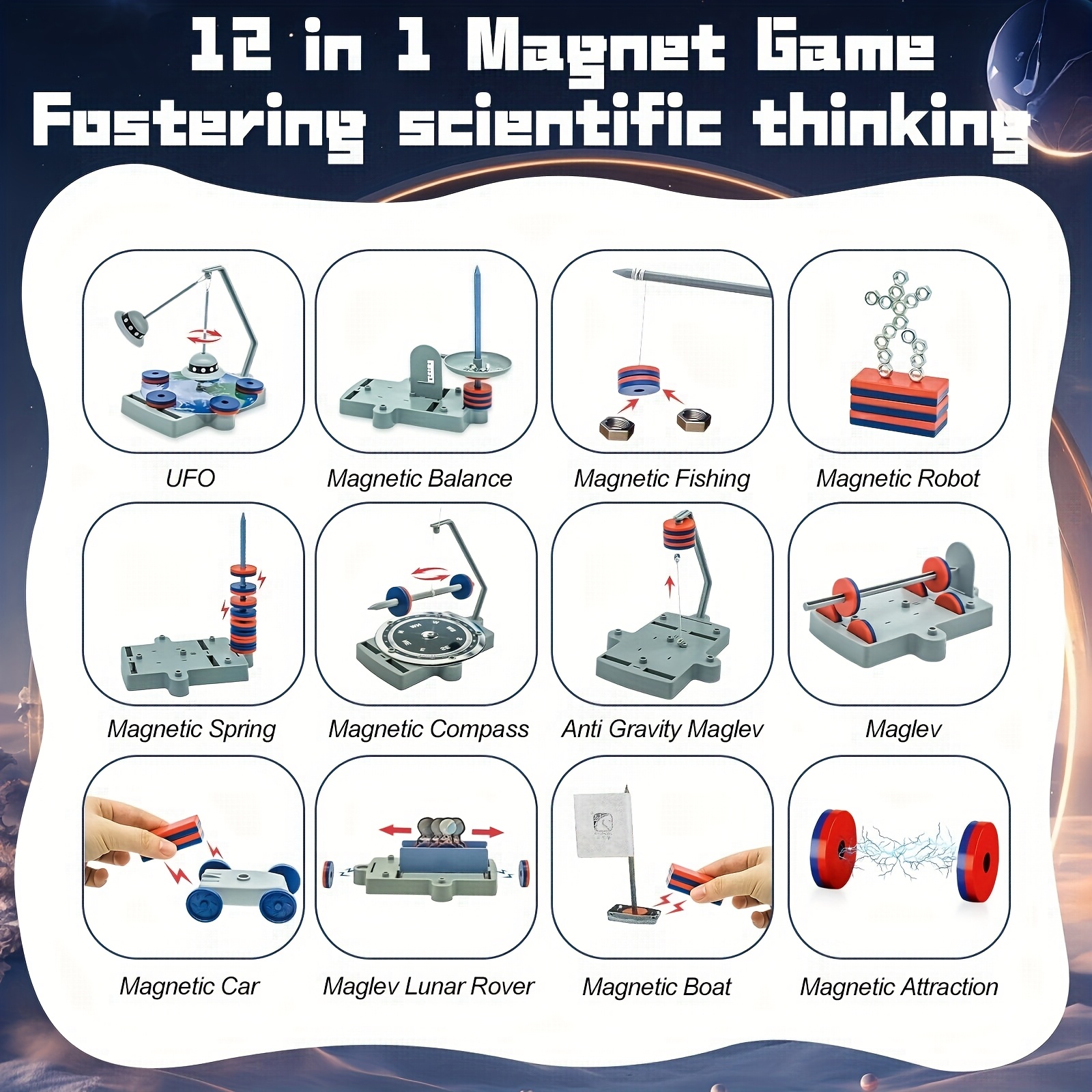 STEM Physics Kit – 12-in-1 Ant - Diy Electronics For Kids ulasan dan harga