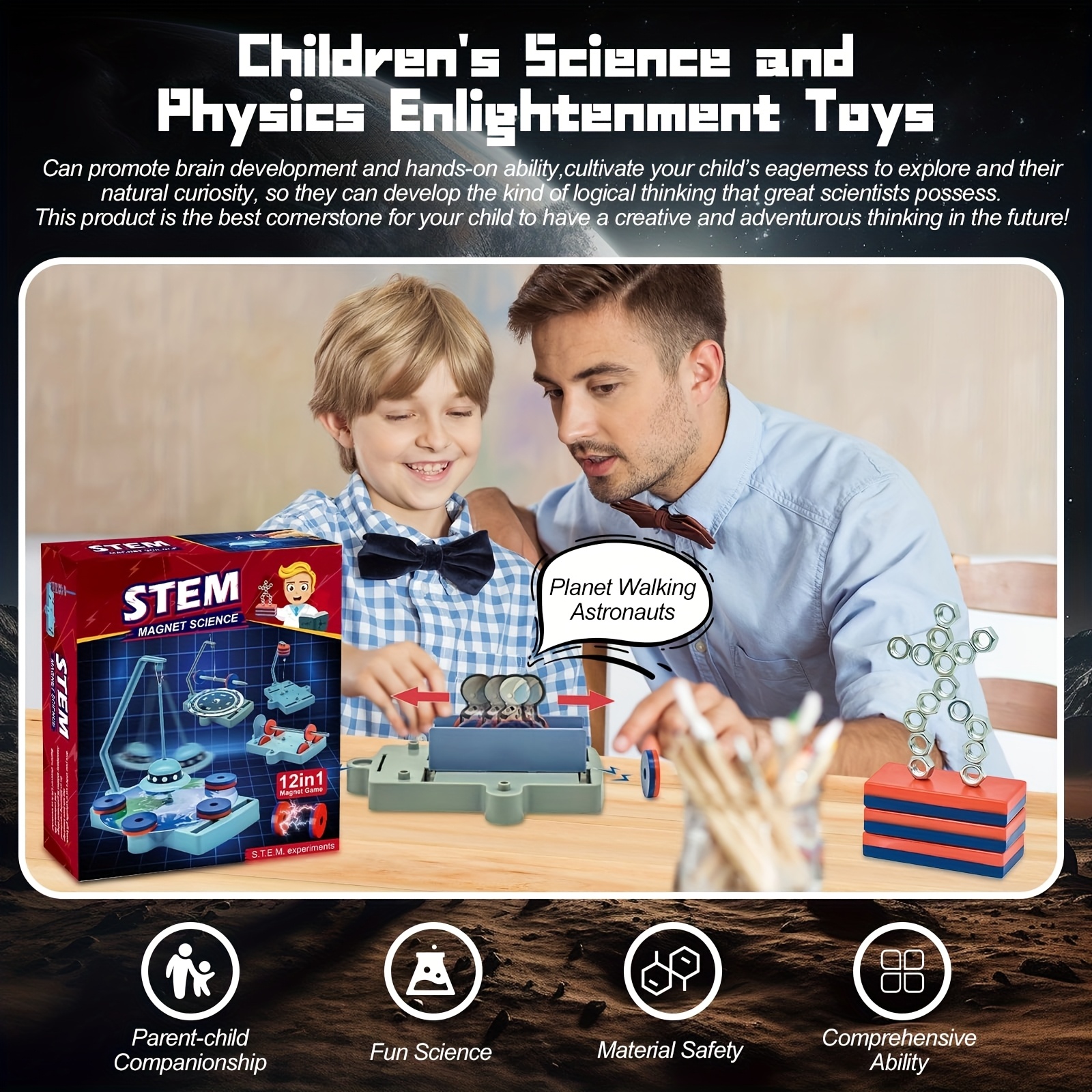 STEM Physics Kit – 12-in-1 Ant - Diy Electronics For Kids ulasan dan harga