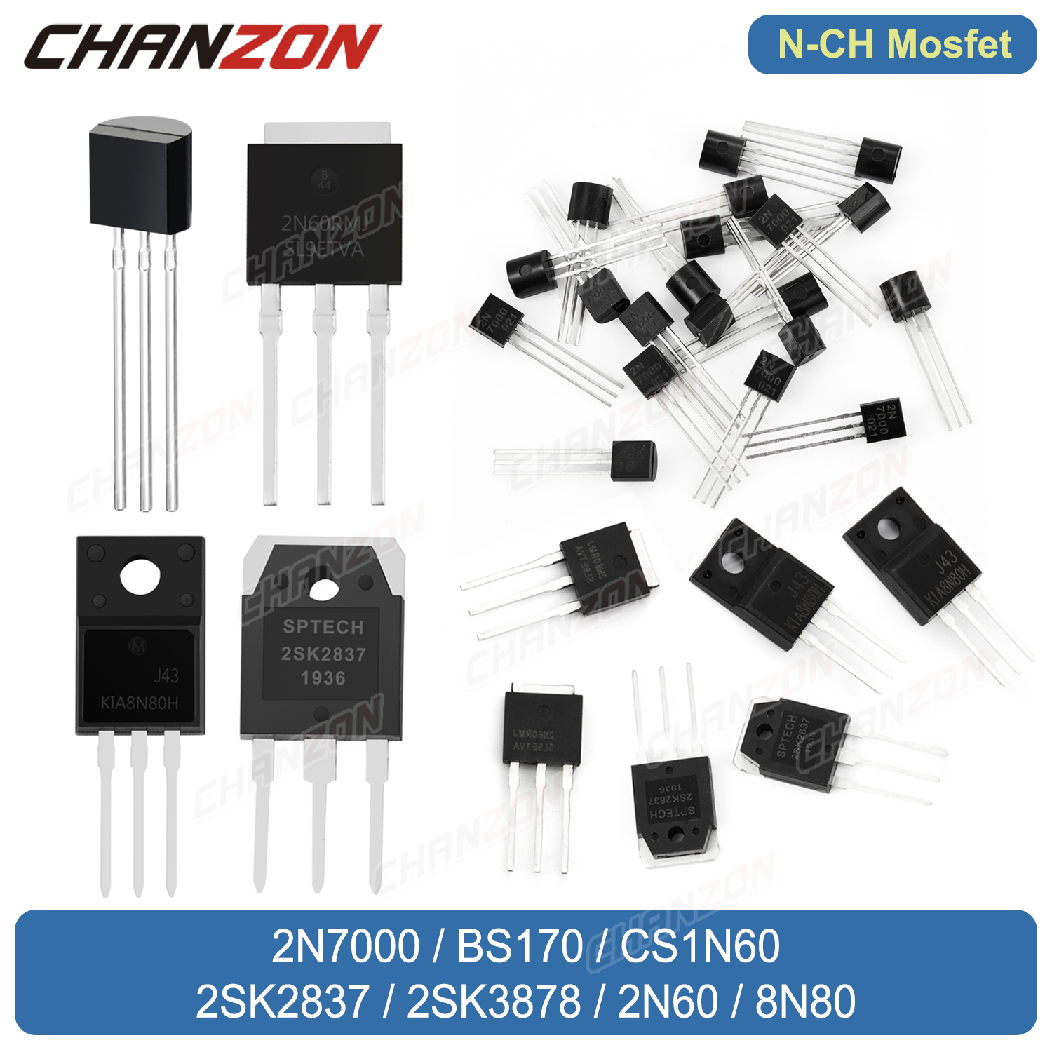 Original 2N7000 BS170 2SK2837  - Diy Electronics Youtube ulasan dan harga