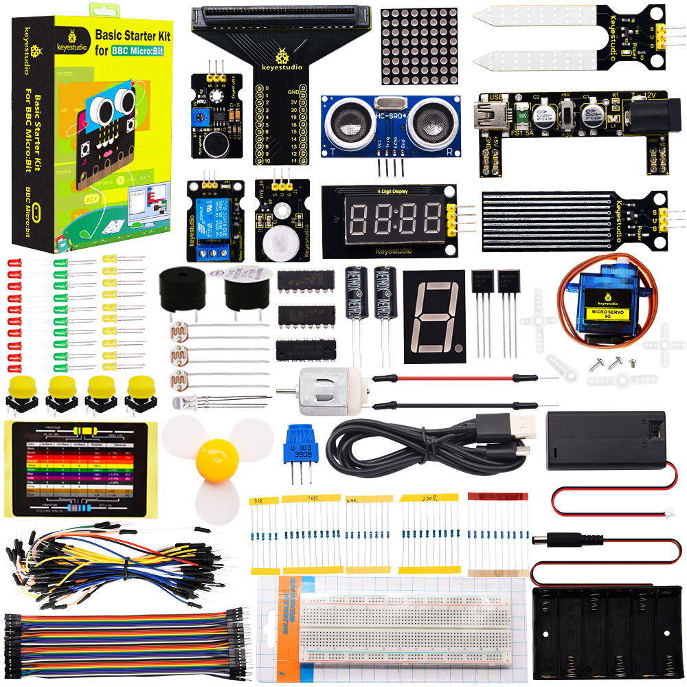 Keyestudio Microbit V2 Basic S - Diy Electronics Basics ulasan dan harga