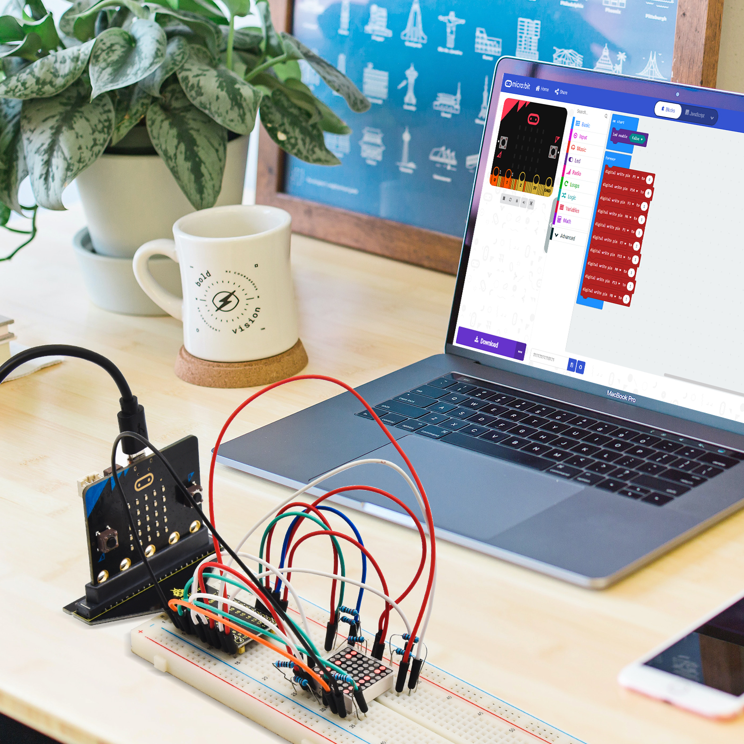 Keyestudio Microbit V2 Basic S - Diy Electronics Basics ulasan dan harga