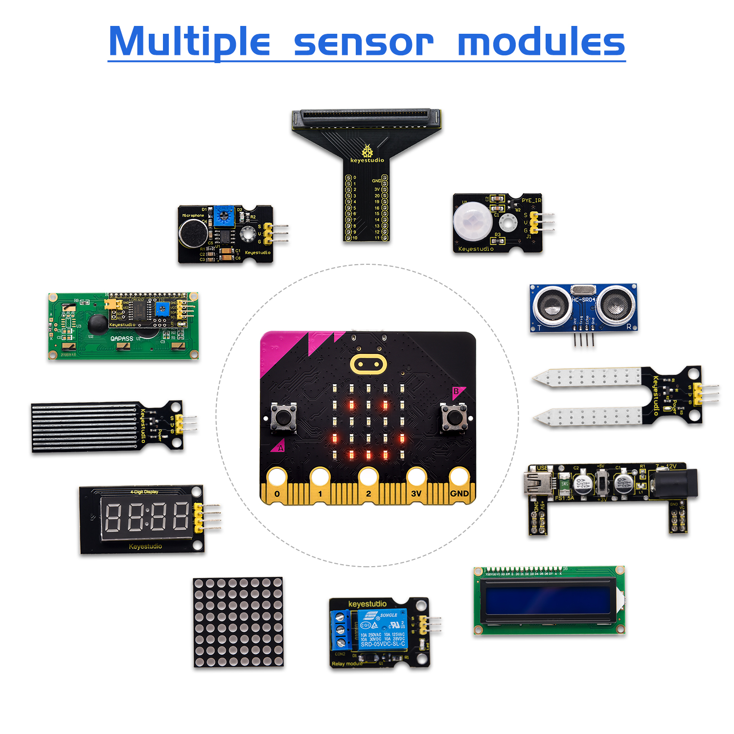 Keyestudio Microbit V2 Basic S - Diy Electronics Basics ulasan dan harga