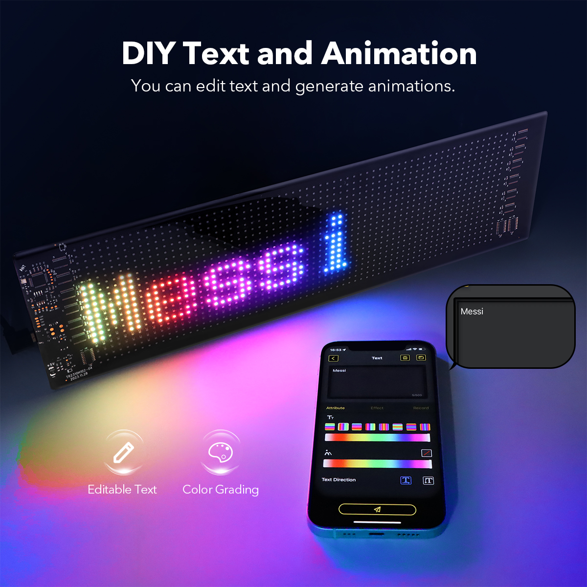 5V USB Flexible LED Panel Ligh - Diy Lamp Electronics ulasan dan harga