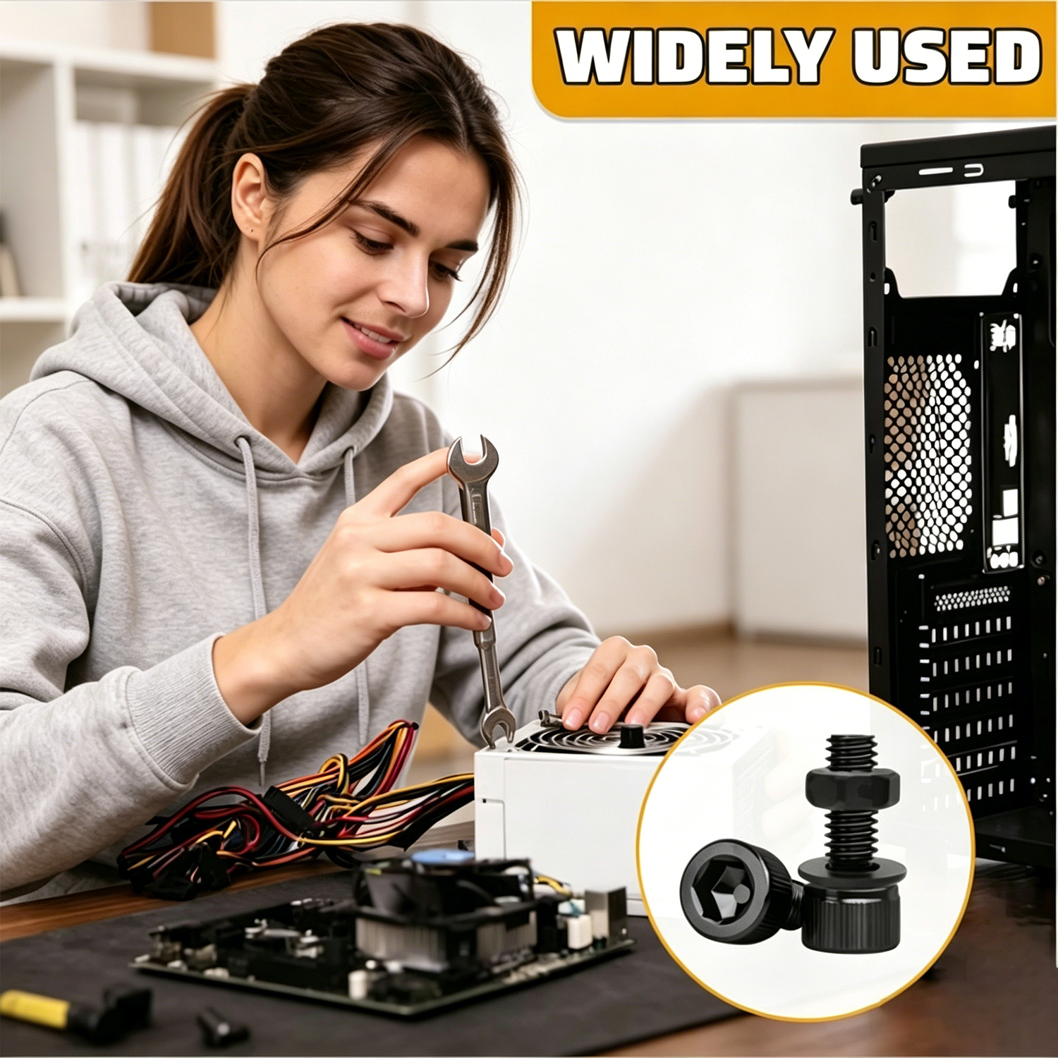 M3 Black Hex Socket Head Cap S - Diy Electronics Components Kit ulasan dan harga