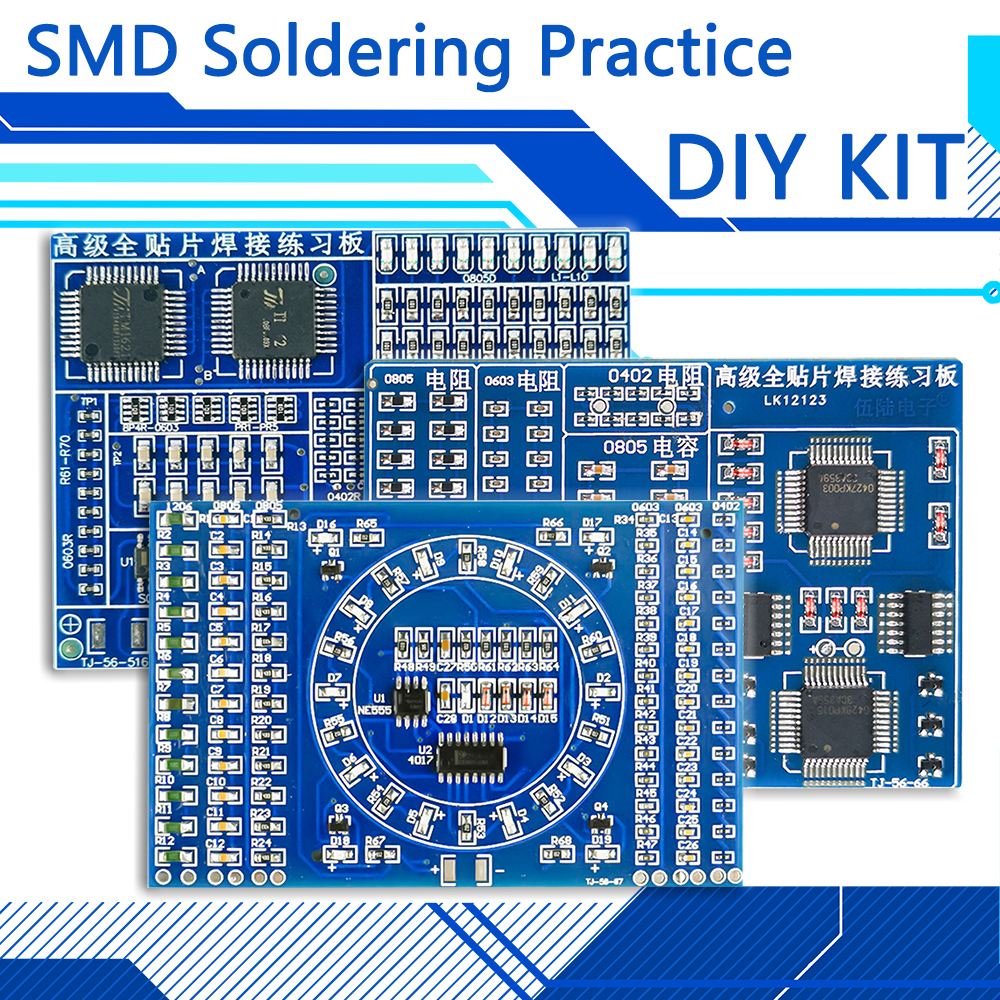 Soldering Practice Three-Piece - Diy Electronics Basics ulasan dan harga