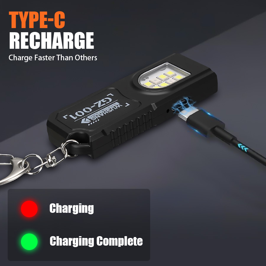 Powerful Mini COB LED Keychain - Diy Lamp Electronics ulasan dan harga