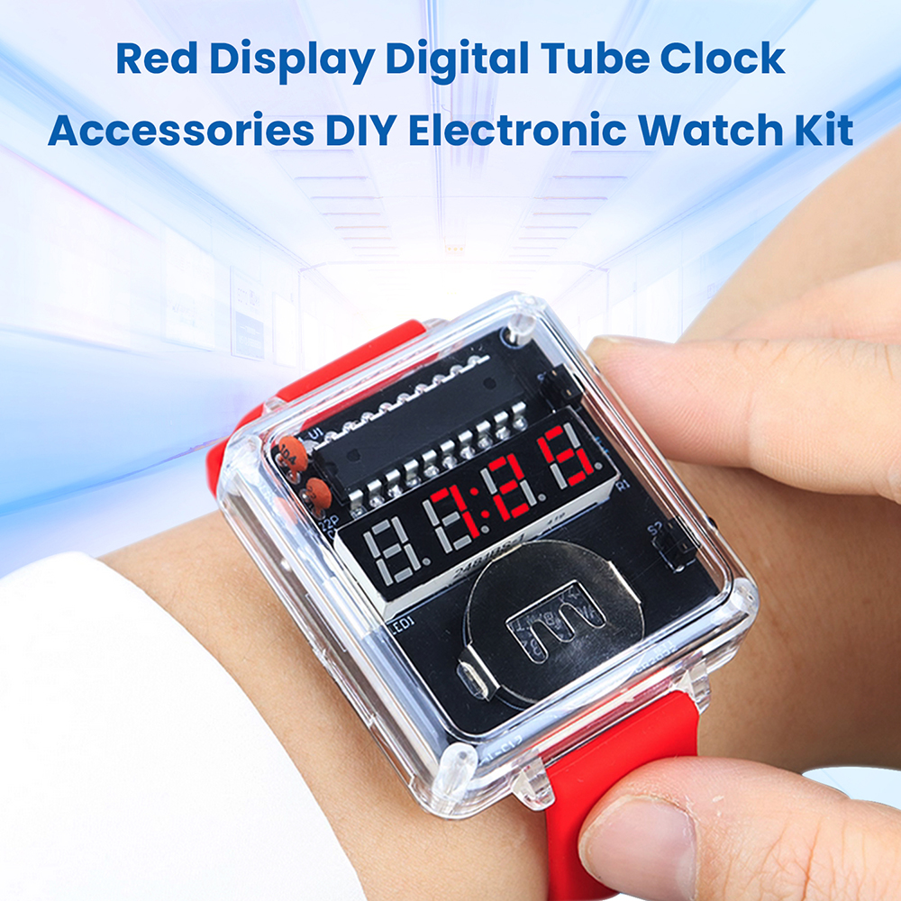 DIY Electronic Watch Kit LED D - Diy Electronics Youtube ulasan dan harga