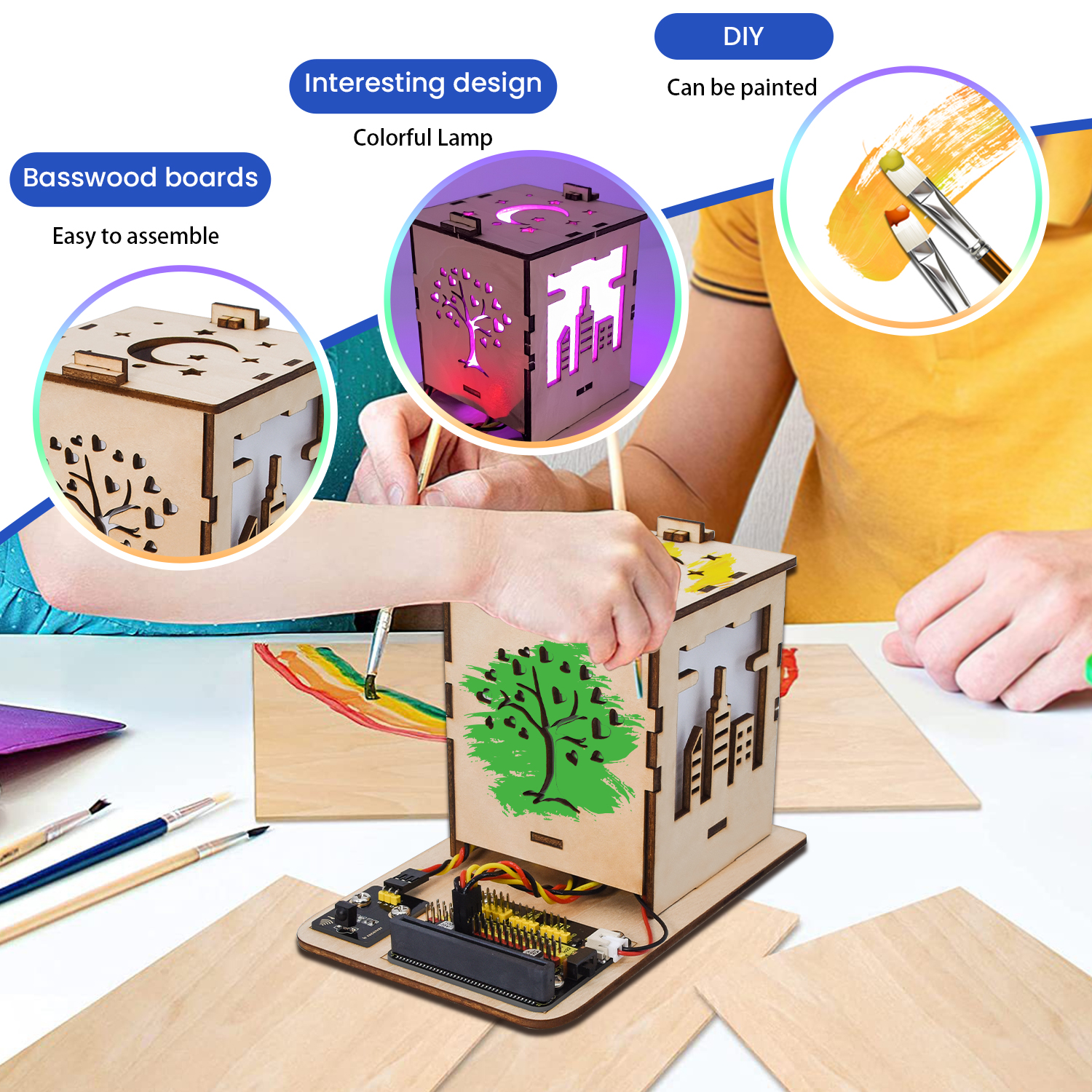 Keyestudio DIY Colorful Lamp M - Diy Electronics Basics ulasan dan harga