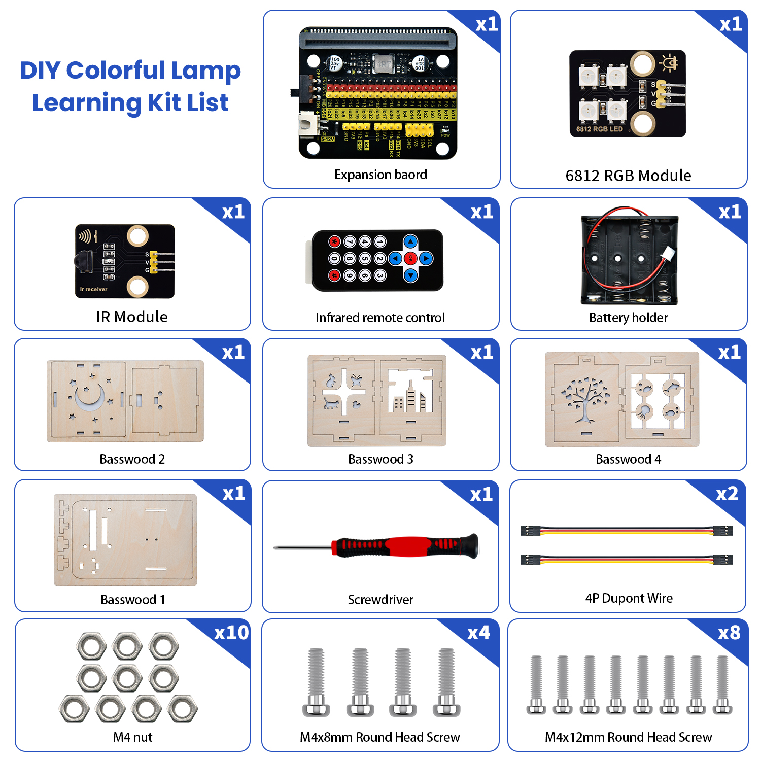 Keyestudio DIY Colorful Lamp M - Diy Electronics Basics ulasan dan harga
