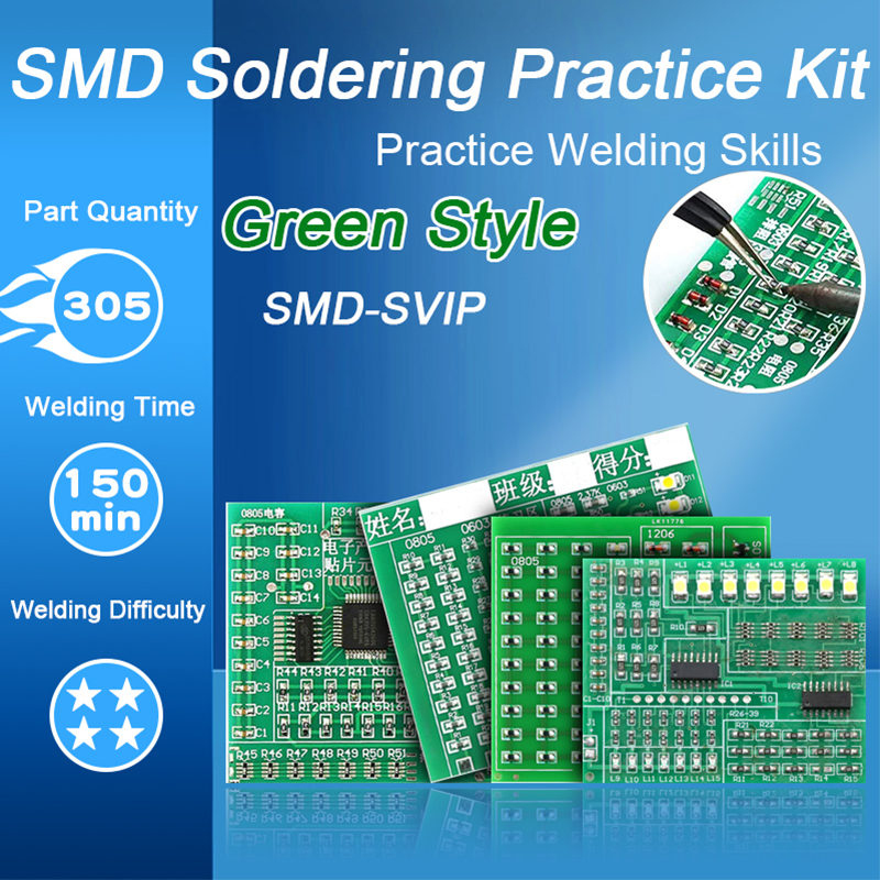Soldering Practice Four-Piece  - Diy Electronics Basics ulasan dan harga