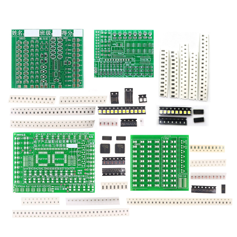 Soldering Practice Four-Piece  - Diy Electronics Basics ulasan dan harga