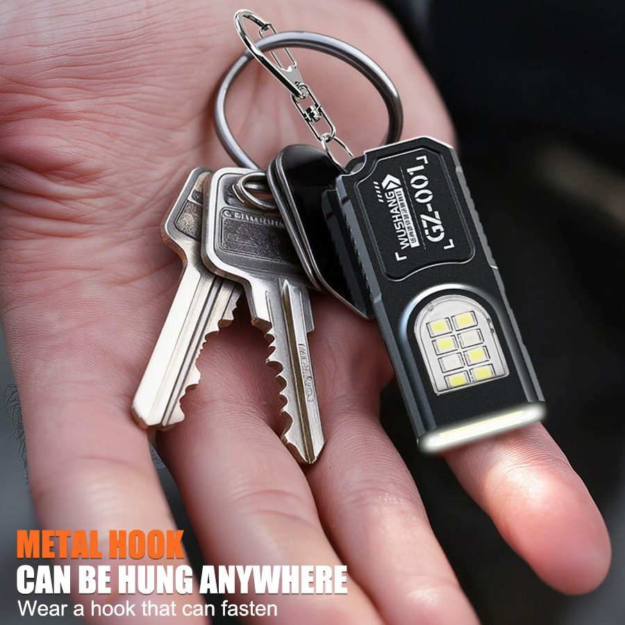 Multifunctional Keychain Flash - Diy Lamp Electronics ulasan dan harga