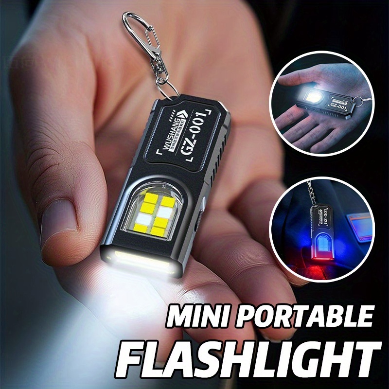 Multifunctional Keychain Flash - Diy Lamp Electronics ulasan dan harga