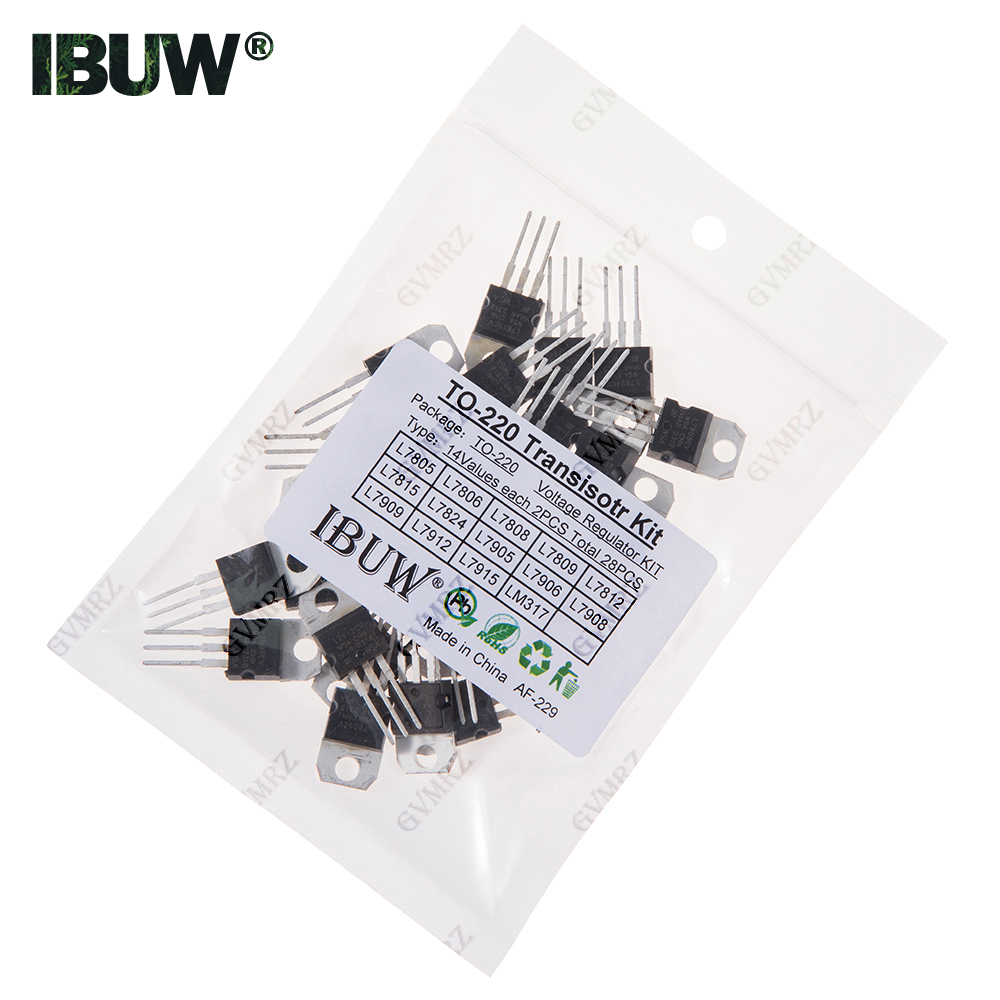 28PCS 14Values TO-220 Transist - Lm317 Voltage Regulator ulasan dan harga
