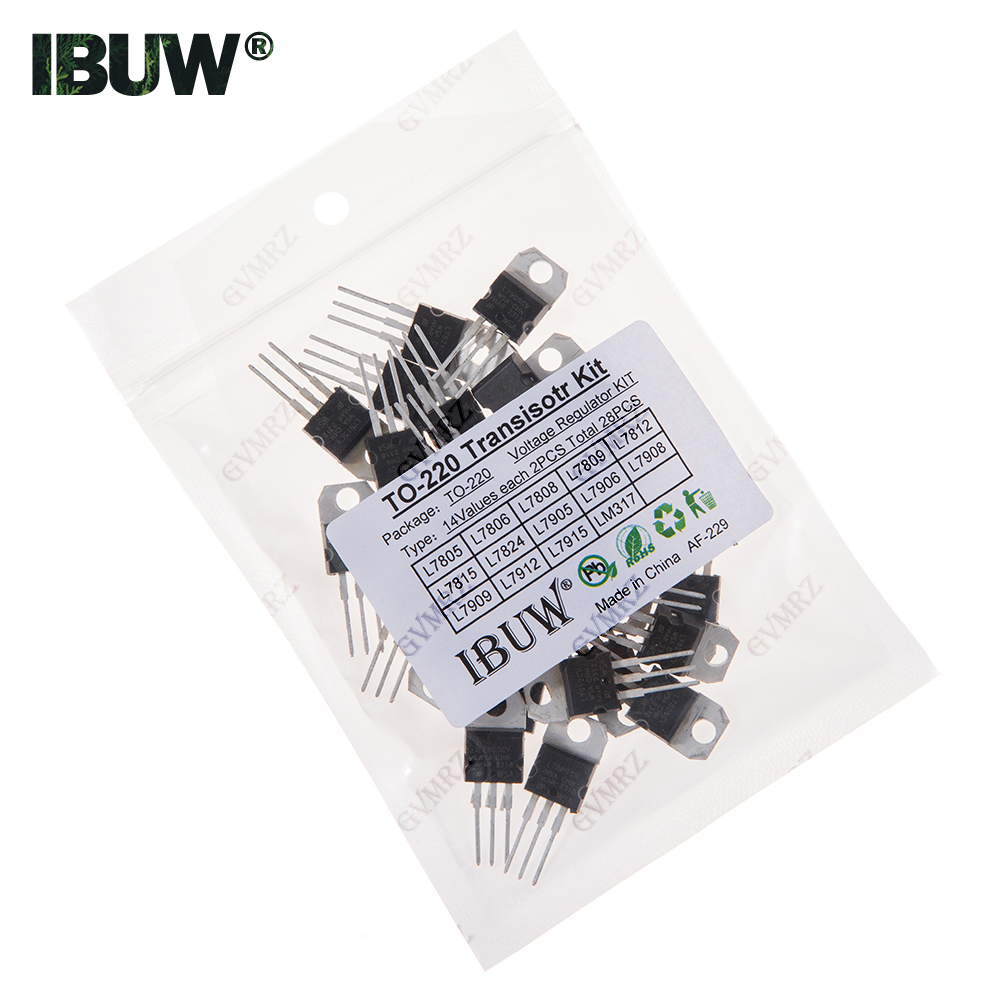 28PCS 14Values TO-220 Transist - Lm317 Voltage Regulator ulasan dan harga