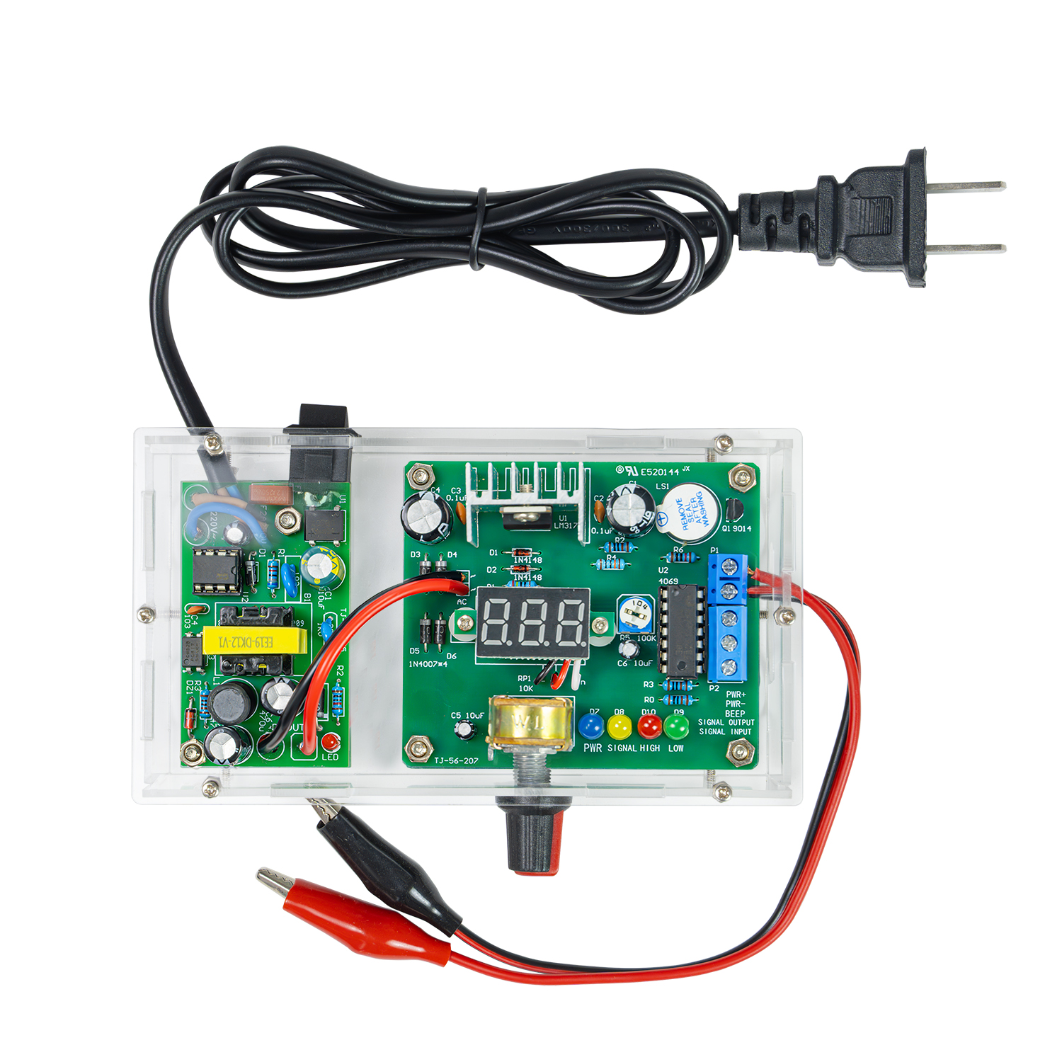 Digital Display Adjustable Swi - Lm317 Voltage Regulator ulasan dan harga