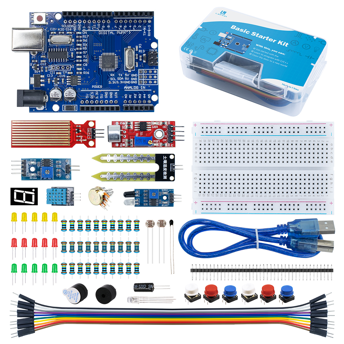 Basic Starter Kit for Arduino  - Diy Electronics Basics ulasan dan harga
