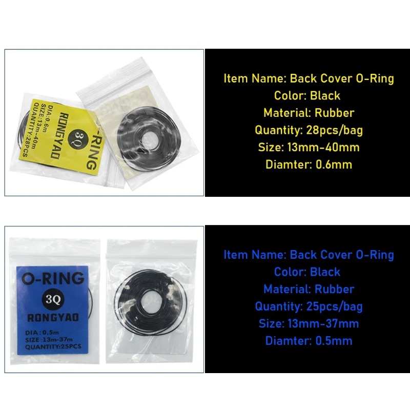Watch Gasket 0.5mm/0.6mm/0.7mm - Diy Electronics Watch ulasan dan harga