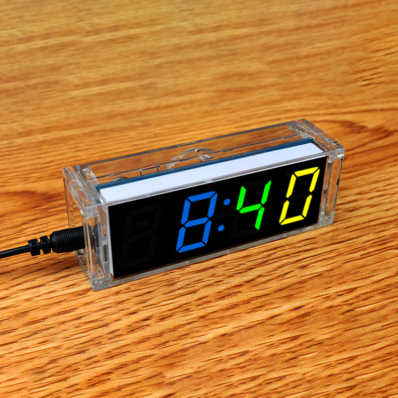 Digital Tube DIY Clock Kit Tem - Diy Electronics Components Kit ulasan dan harga