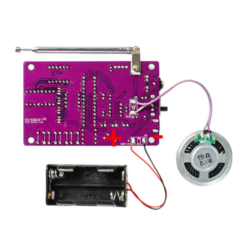 DIY FM Radio Electronic Kit 87 - Diy Electronics Project Kit ulasan dan harga