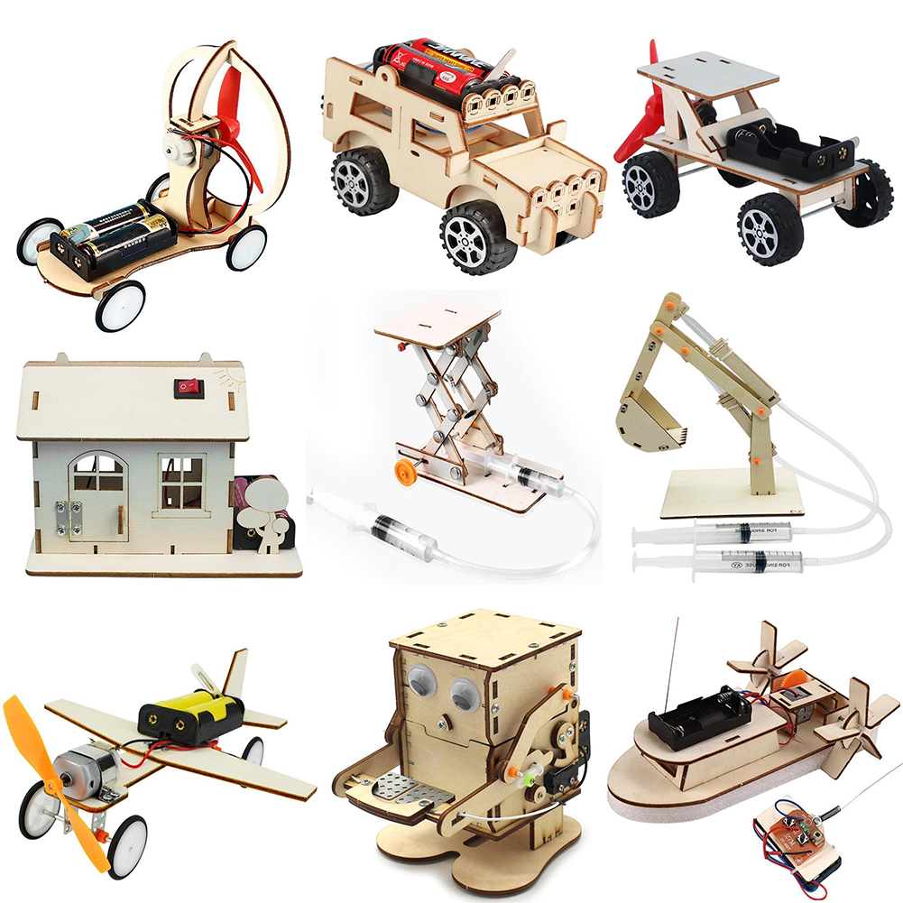 DIY Boat Model Science Toys Ki - Diy Electronics For Kids ulasan dan harga