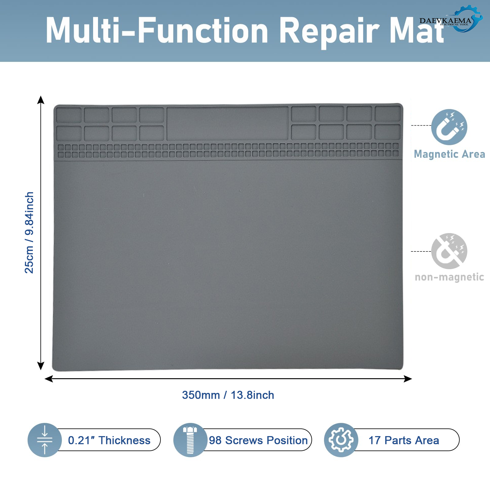 Magnetic Silicone Solder Pad 5 - Diy Electronics Watch ulasan dan harga