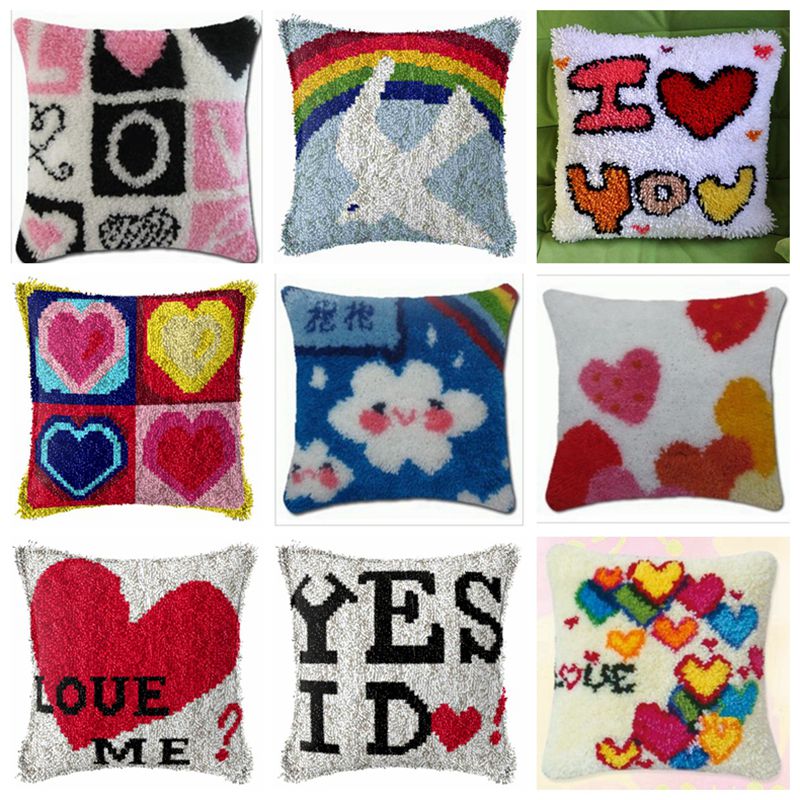 Rainbow Love Series Latch Hook - Diy Electronics Watch ulasan dan harga