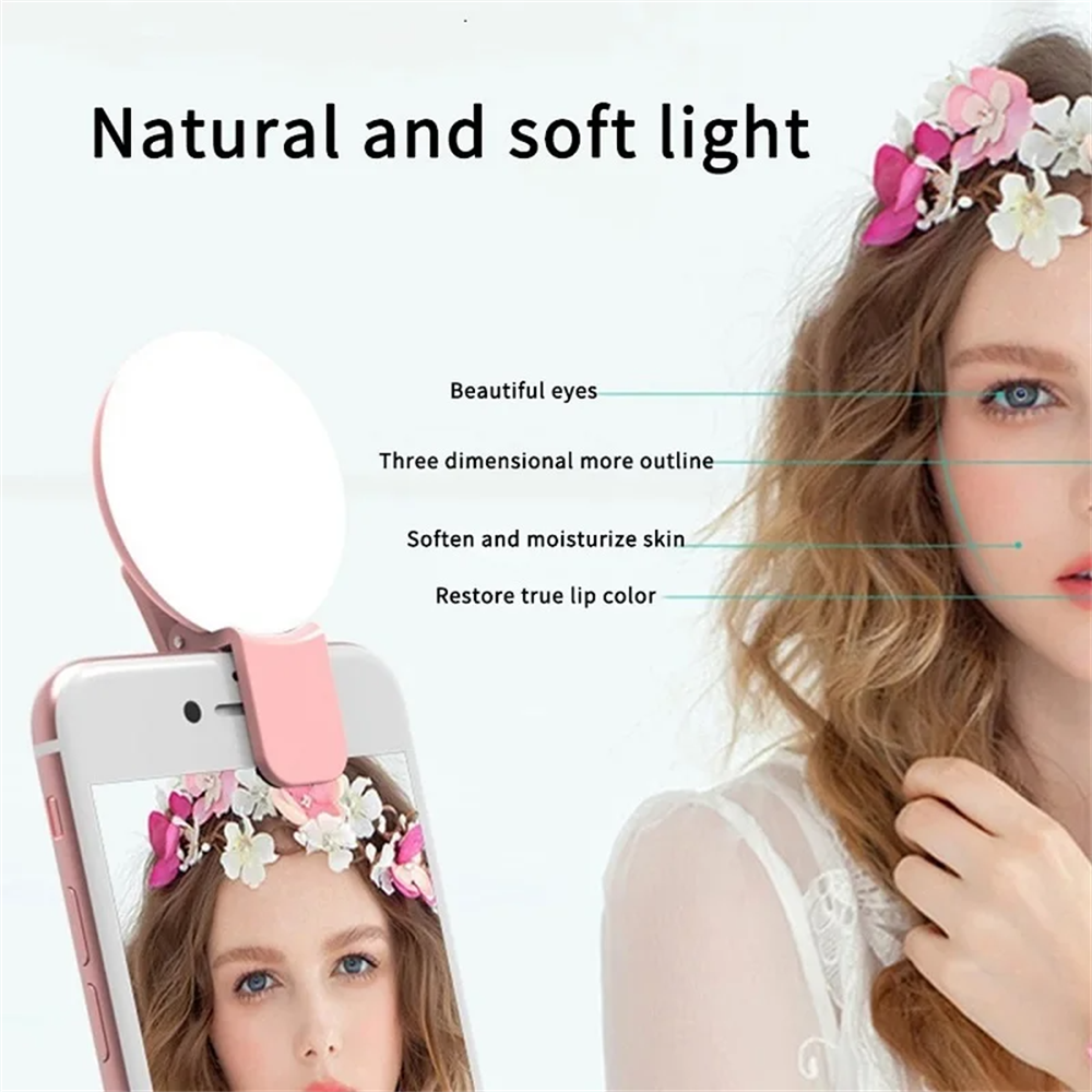 Portable LED Light Mobile Phon - Diy Lamp Electronics ulasan dan harga