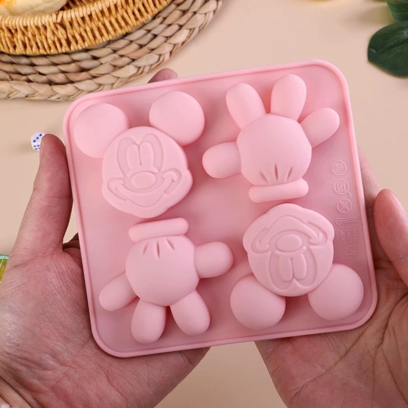 Cute Anime Mickey Silicone 4-C - Diy Mouse Electronics ulasan dan harga