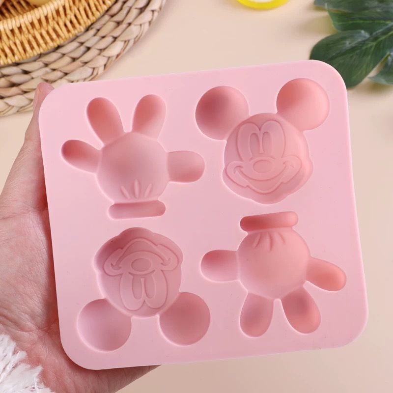 Cute Anime Mickey Silicone 4-C - Diy Mouse Electronics ulasan dan harga