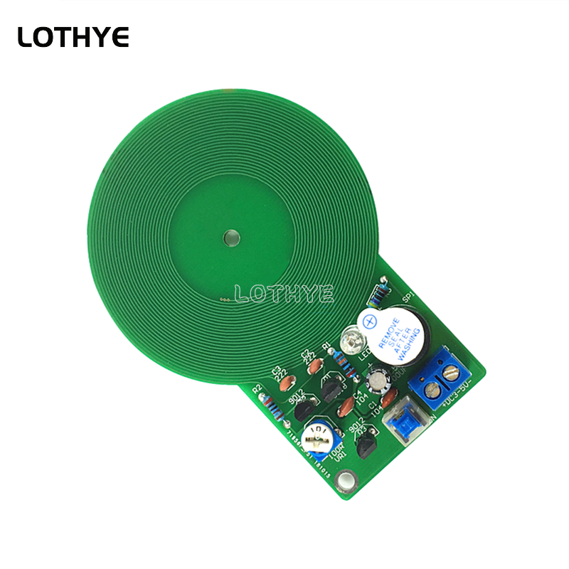 DC 3V-5V Metal Detector Kit DI - Diy Electronics Components Kit ulasan dan harga