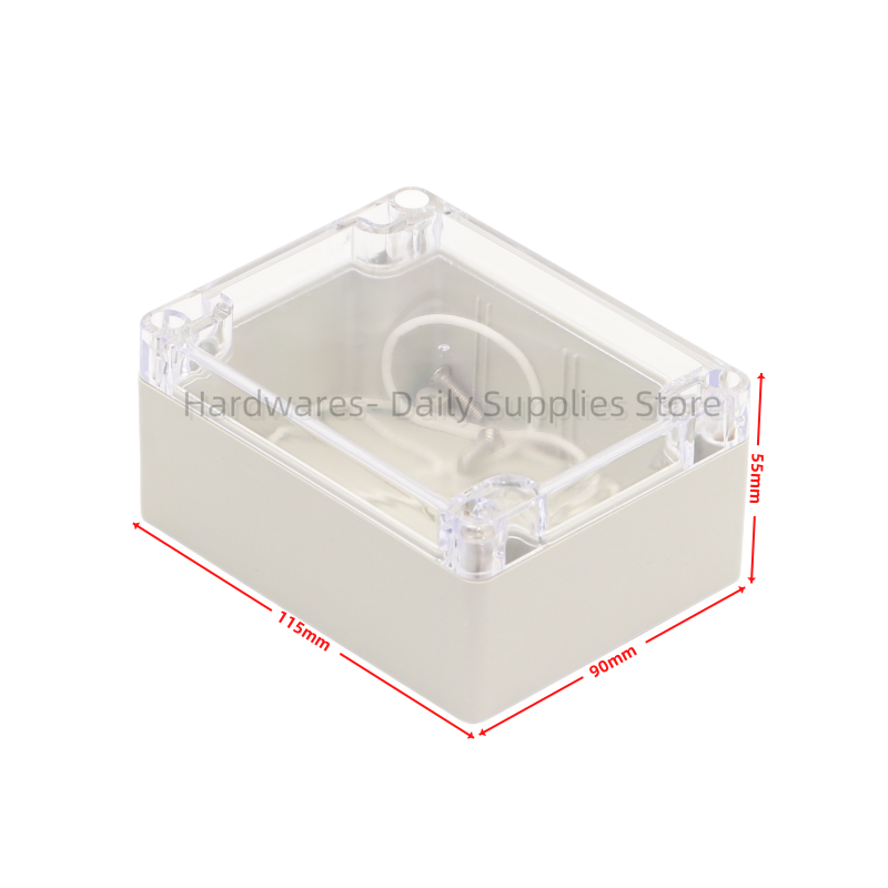 1pc 115x90x55mm Waterproof Pla - Diy Enclosure For Electronics ulasan dan harga