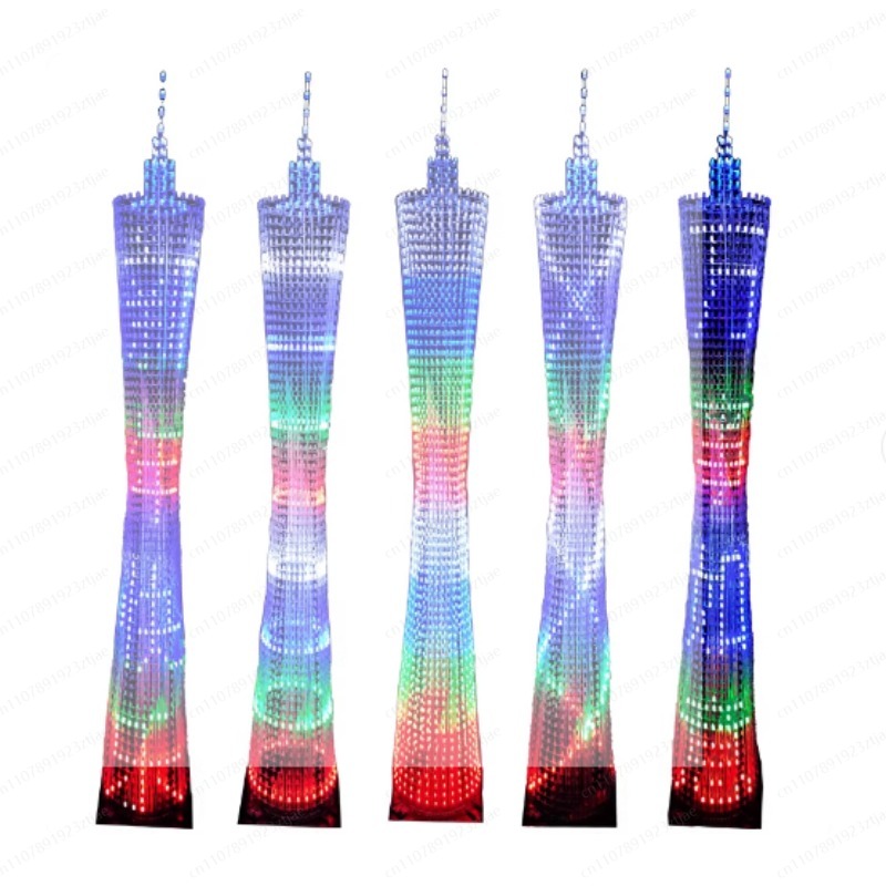 64-Floor Canton Tower DIY Kit  - Diy Electronics Parts ulasan dan harga