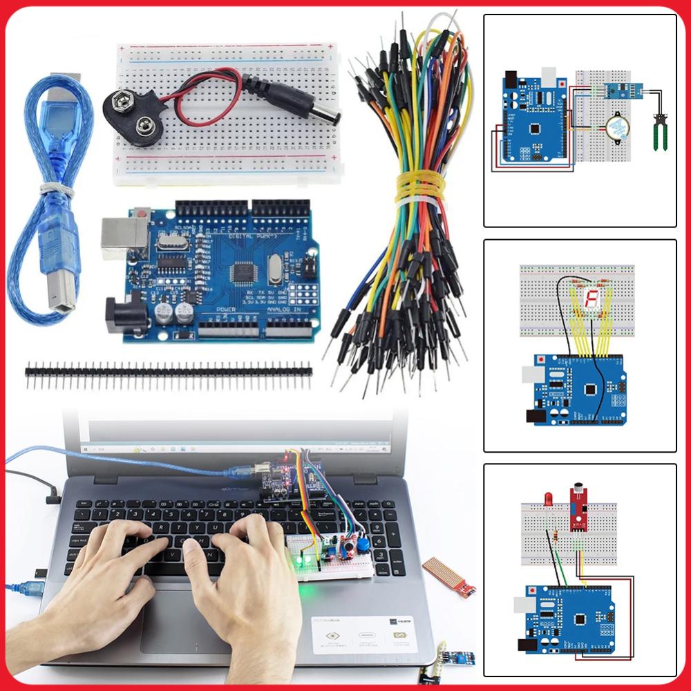 Basic Starter Kit with Breadbo - Diy Electronics Basics ulasan dan harga