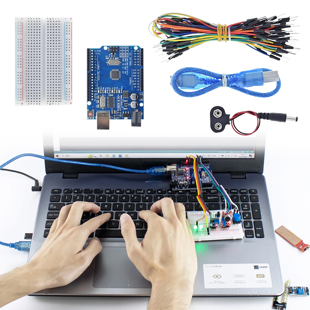 Basic Starter Kit with Breadbo - Diy Electronics Basics ulasan dan harga