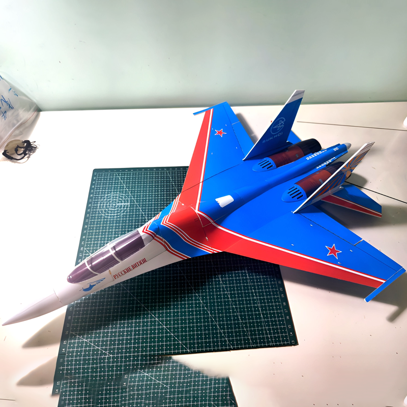 Su-27 Ducted Fan Rc Fighter Du - Diy Electronics For Kids ulasan dan harga