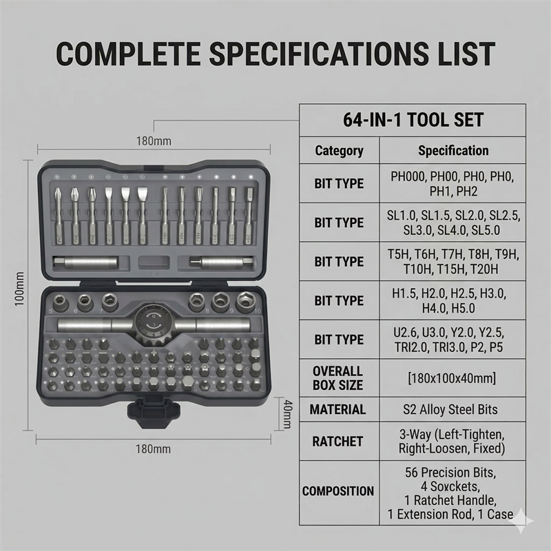 69 in 1 Ratchet Screwdriver Se - Diy Electronics Project Kit ulasan dan harga
