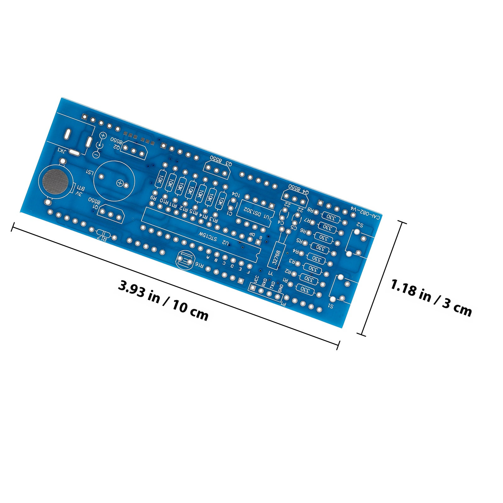 1Set Scm Digital LED Clock Kit - Diy Electronics Components Kit ulasan dan harga