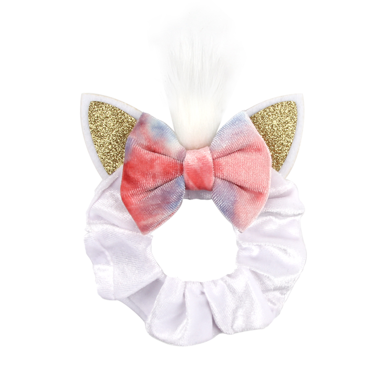 New Mouse Ears Velvet Scrunchi - Diy Mouse Electronics ulasan dan harga