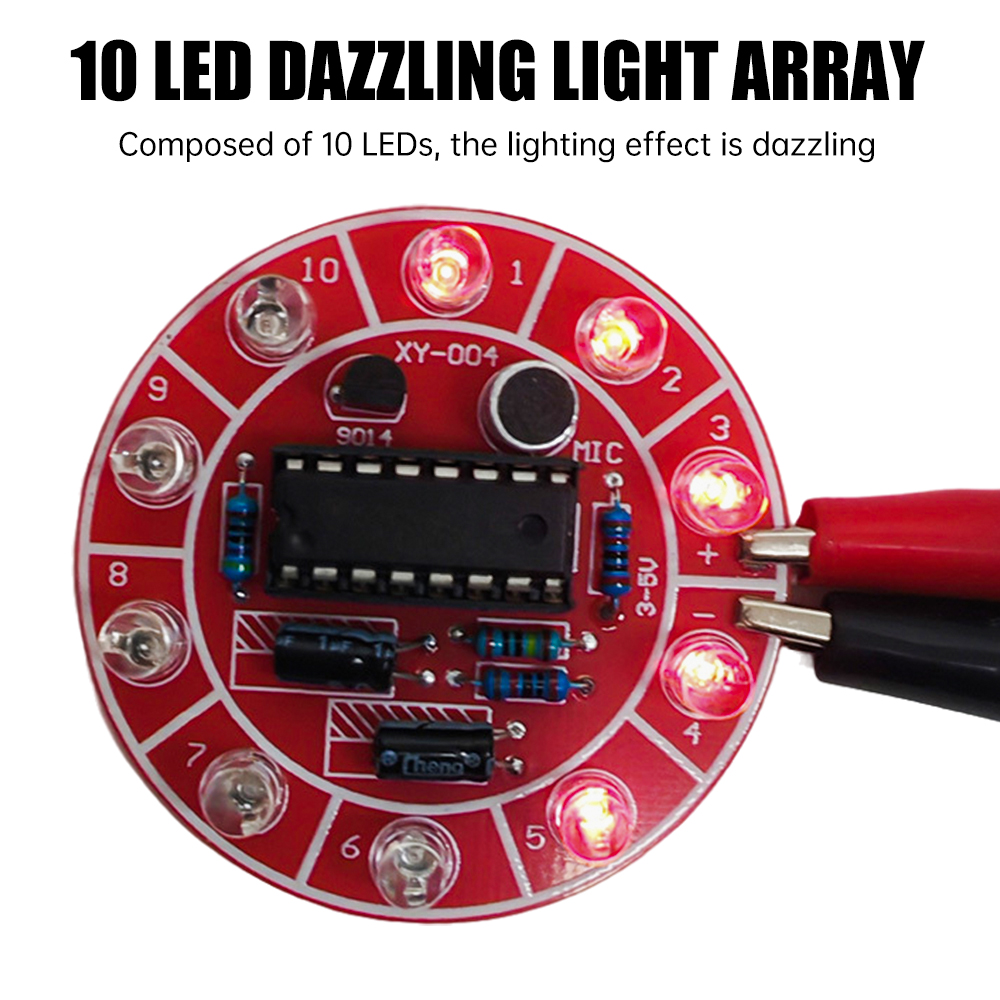 10 LED Bead Running Light DIY  - Diy Electronics Basics ulasan dan harga