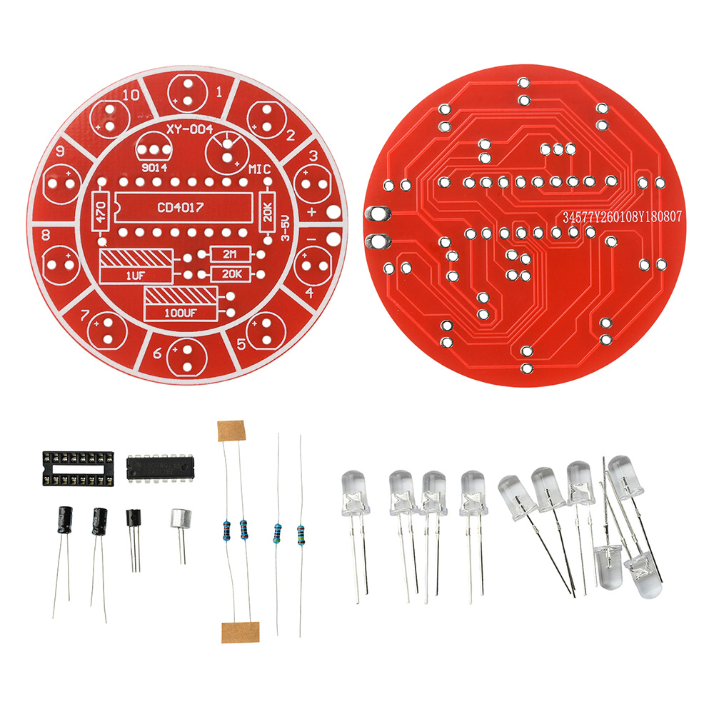 10 LED Bead Running Light DIY  - Diy Electronics Basics ulasan dan harga