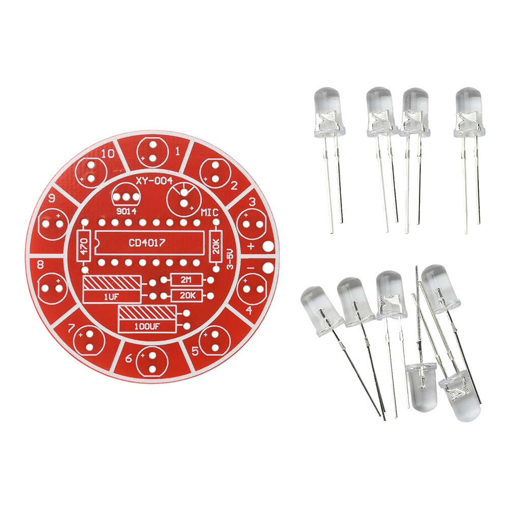 10 LED Bead Running Light DIY  - Diy Electronics Basics ulasan dan harga