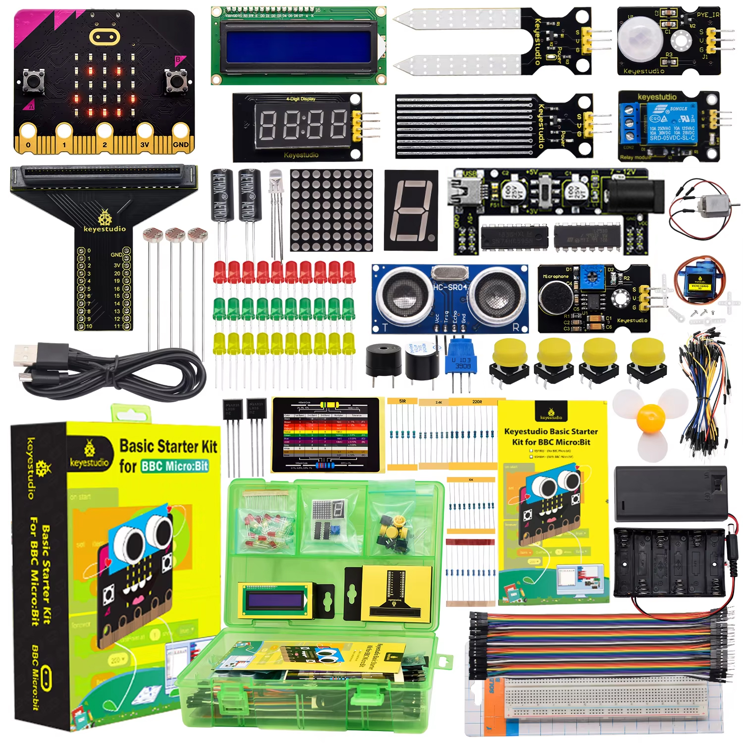 Keyestudio Micro:bit V2 Basic  - Diy Electronics Basics ulasan dan harga